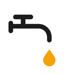 Icône Eau et pompe